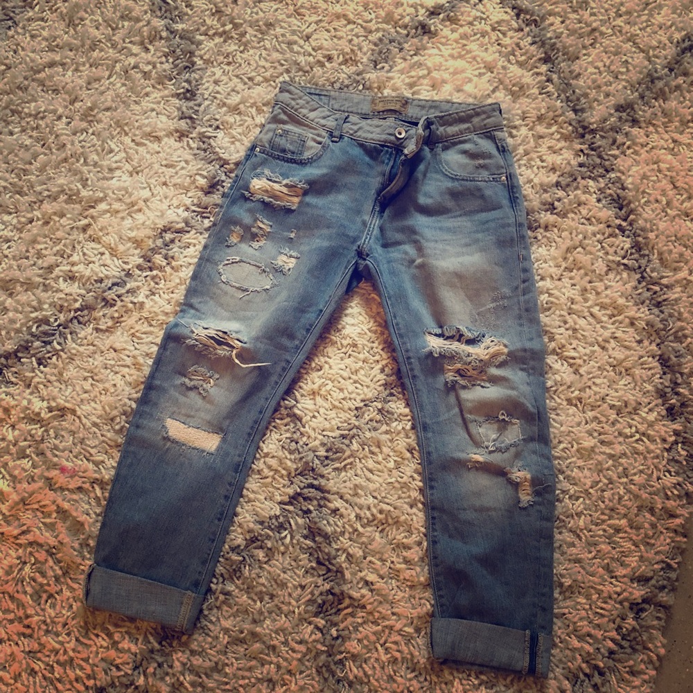 Zara boyfriend jeans 